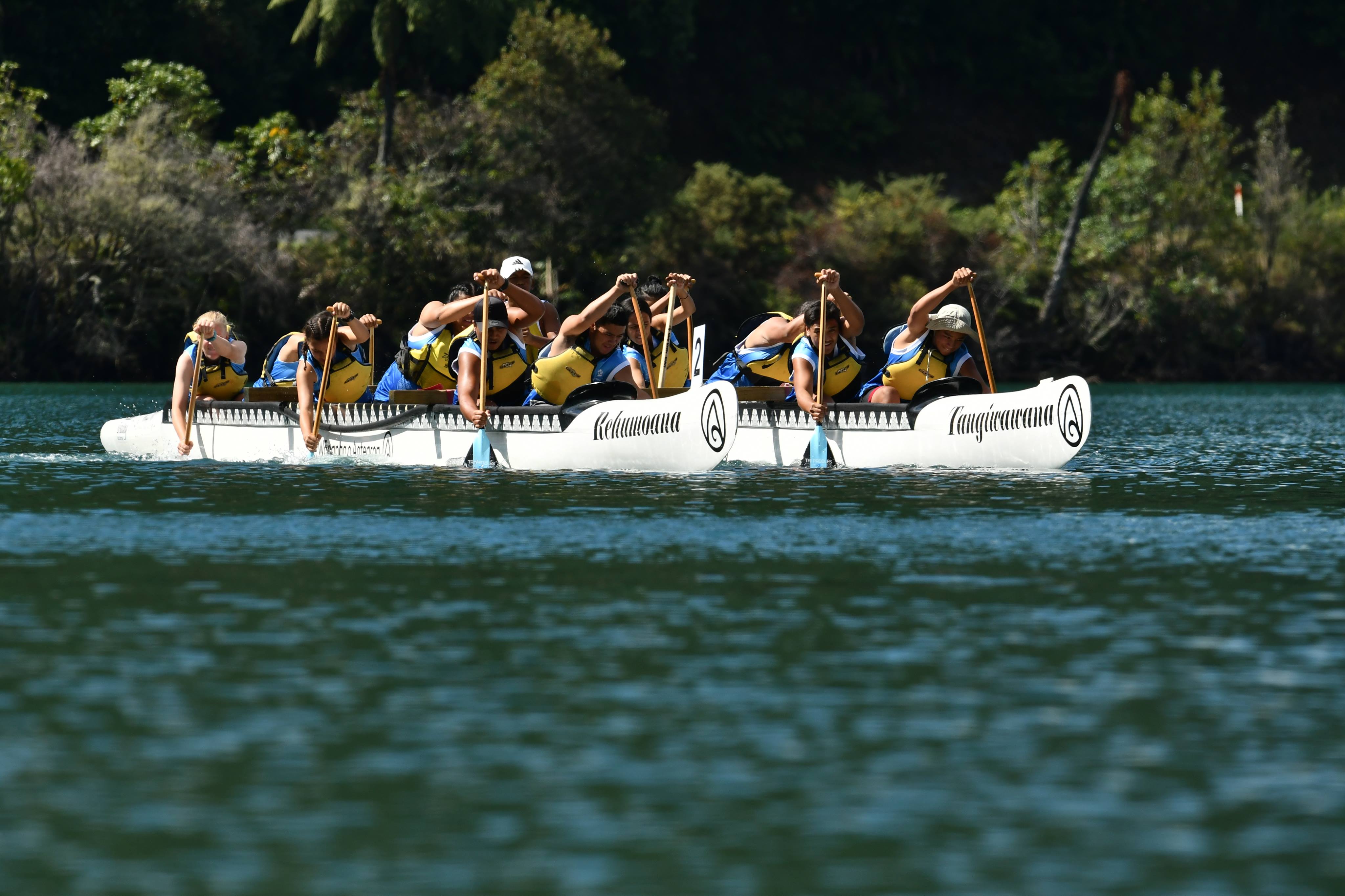 National Secondary School Waka Ama Championships 2019 - Results Day 1, Lane Draw Day 2