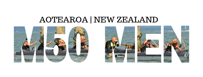 2019 NZ Age Division Teams for the IVF Va'a World Distance Champs 2019 - Master 50 Men