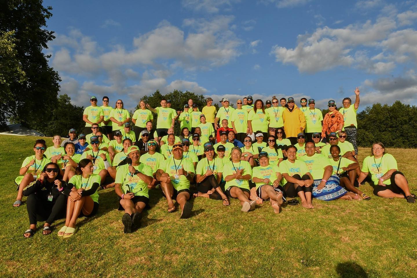 Volunteers of Waka Ama