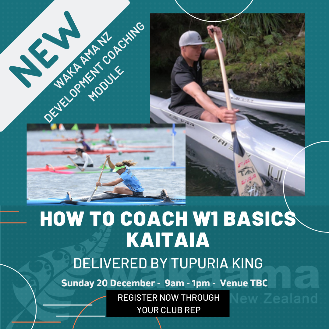 New Waka Ama NZ Coaching Courses