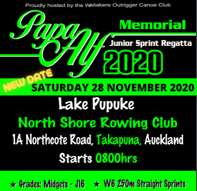 NEW DATE - Alf Pukepuke Memorial Event