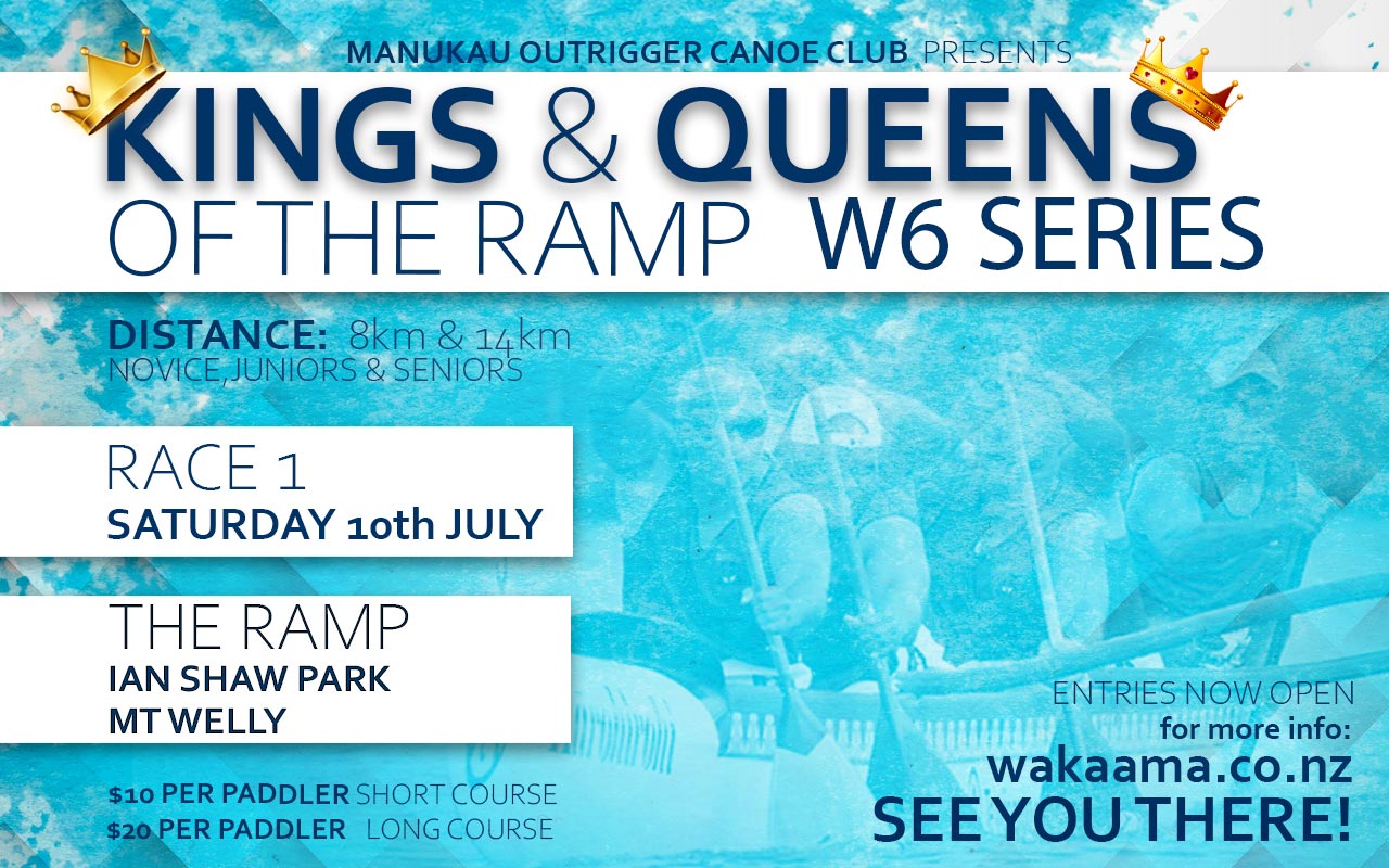 Entries Open: Manukau Kings & Queens of the Ramp W6 Race 1