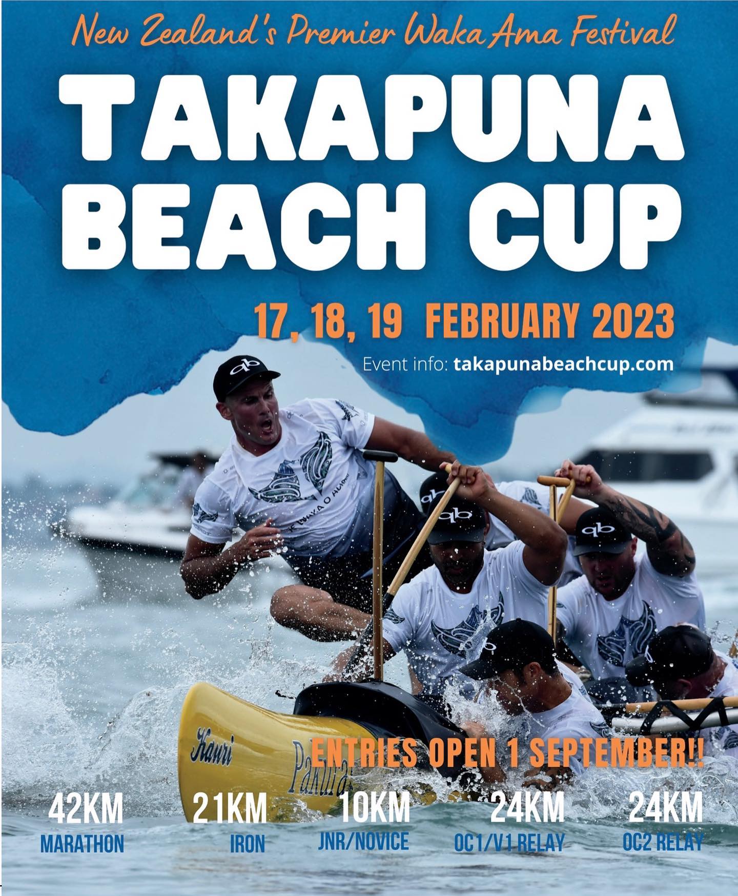 ENTER NOW! TAKAPUNA BEACH CUP 2023