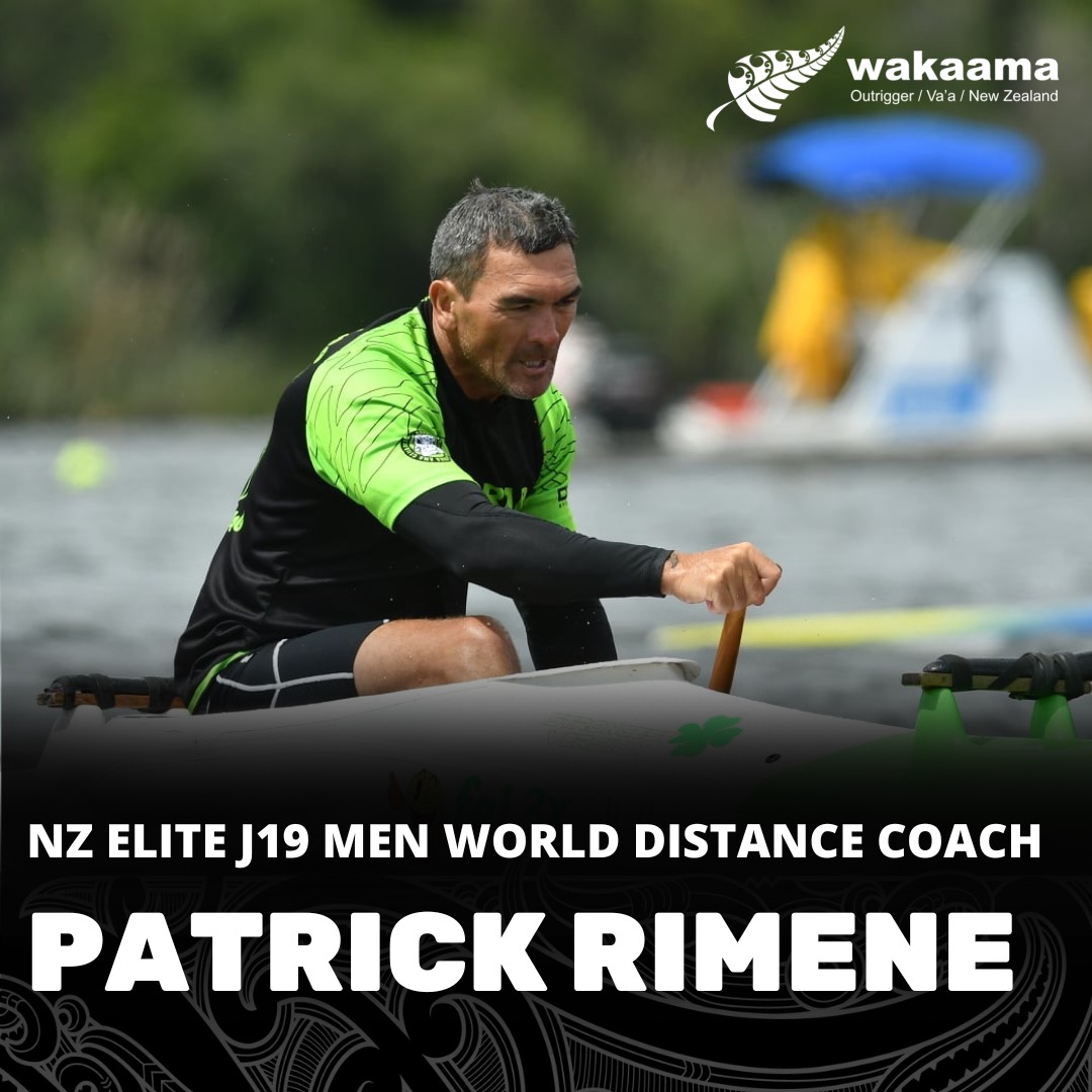 2023 IVF Va'a World Distance Samoa - Aotearoa Elite J19 Mens Coach