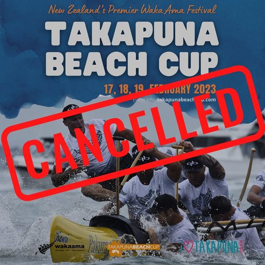 CANCELLED: Takapuna Beach Cup 2023