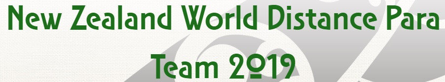 New Zealand World Distance Para Team 2019