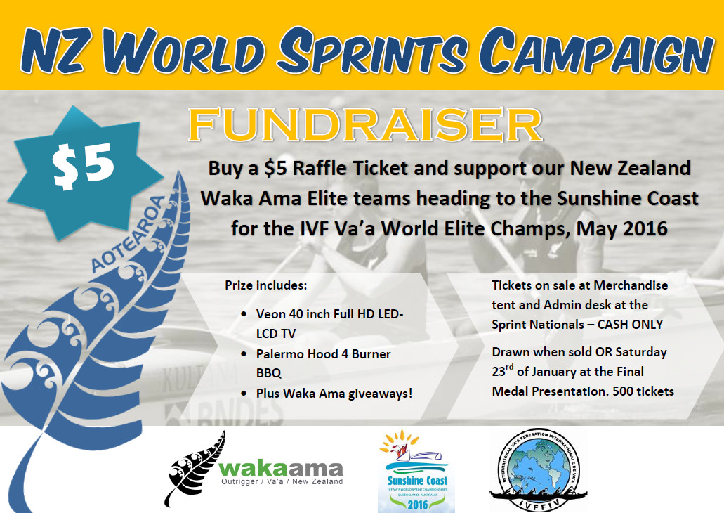 New Zealand Elite Worlds Campaign Raffle