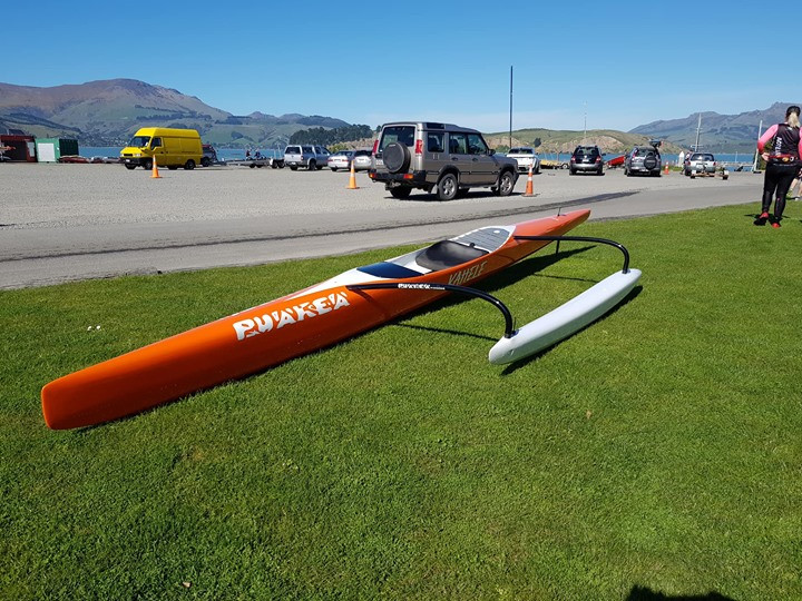 Waka for sale -  Kahele Outrigger Canoe